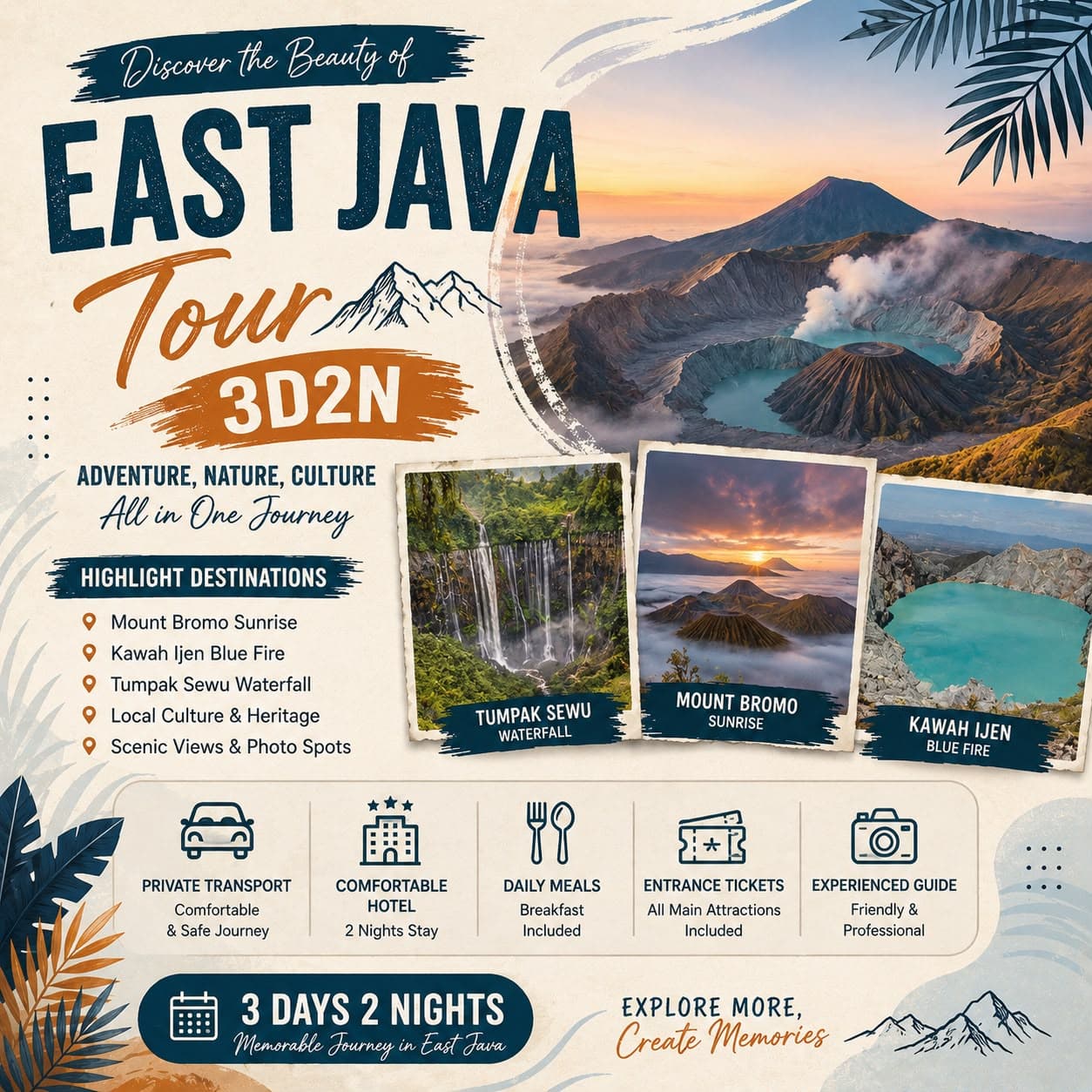 East Java Tours 3D2N (Option 1)