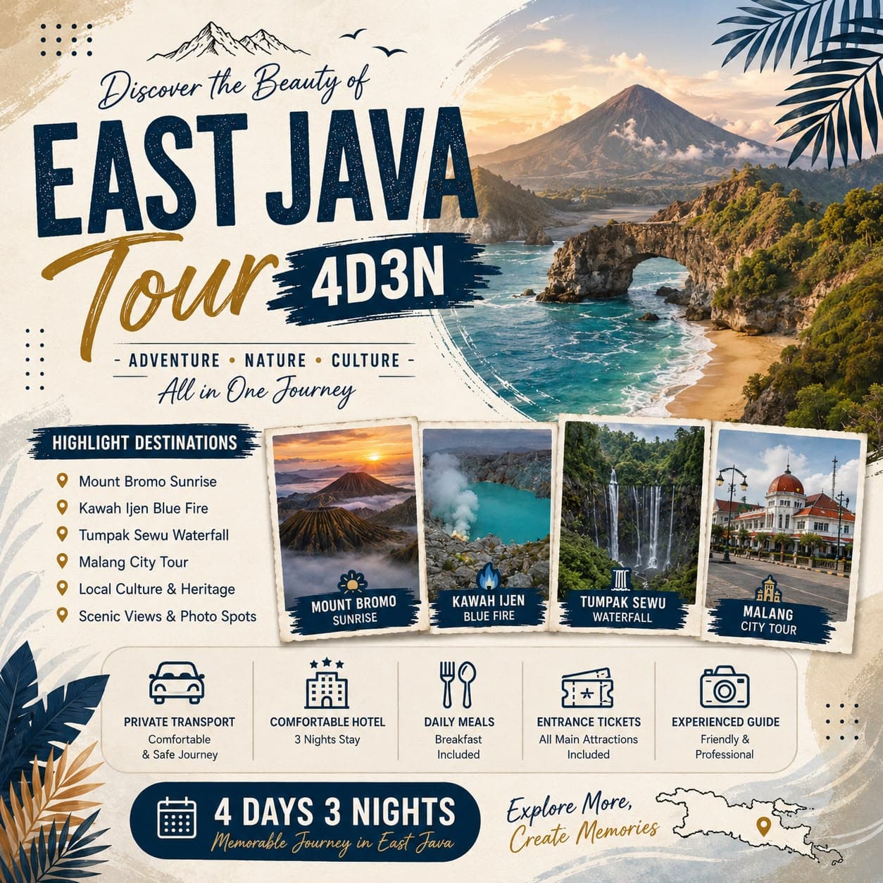 East Java Tours 4D3N