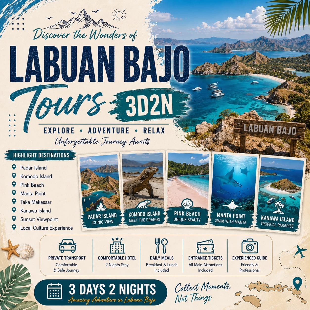 Labuan Bajo Tours 3D2N