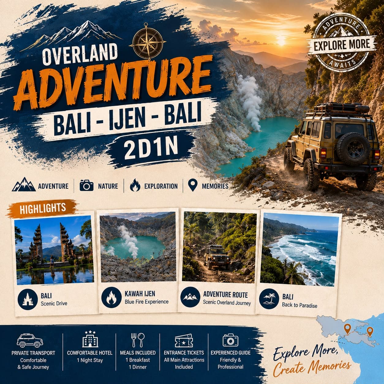Bali - Ijen - Bali