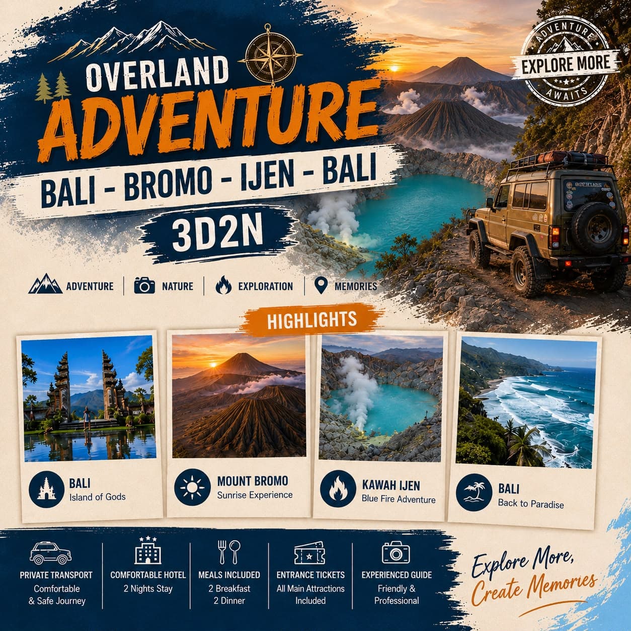 Bali - Bromo - Ijen - Bali