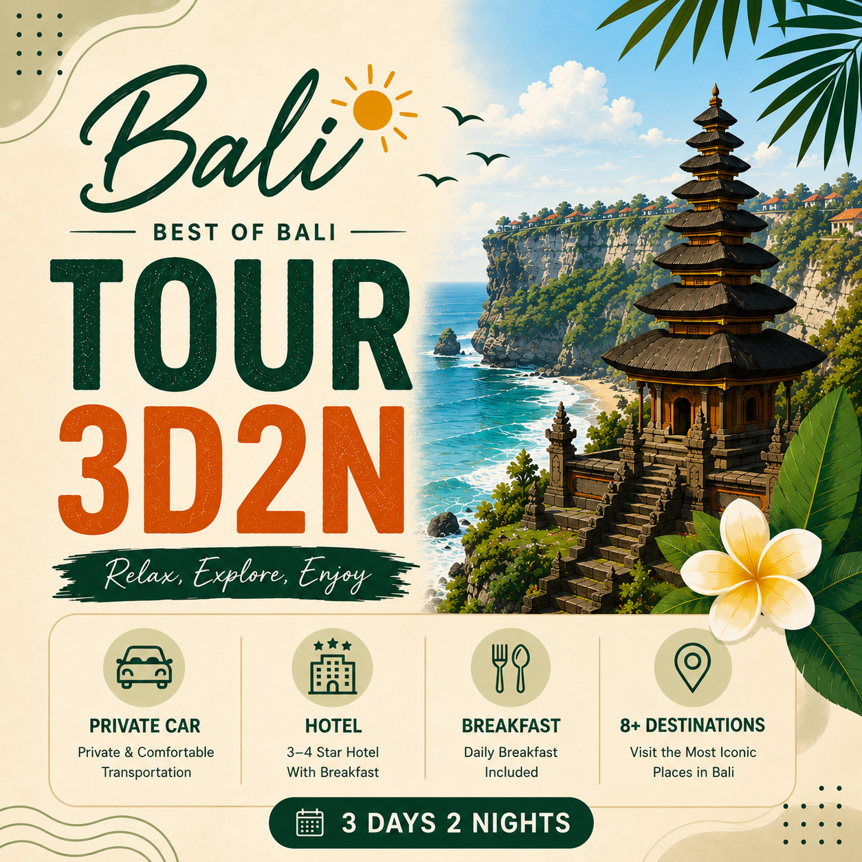 Bali Tours 3D2N